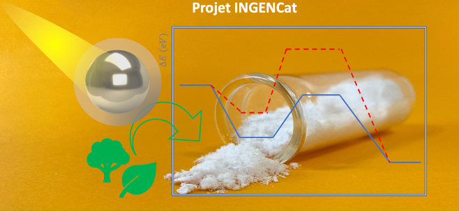 Présentation du projet INGENCat, un projet interdisciplinaire entre la chimie des matériaux, la photocatalyse, la chimie théorique et la caractérisation avancée